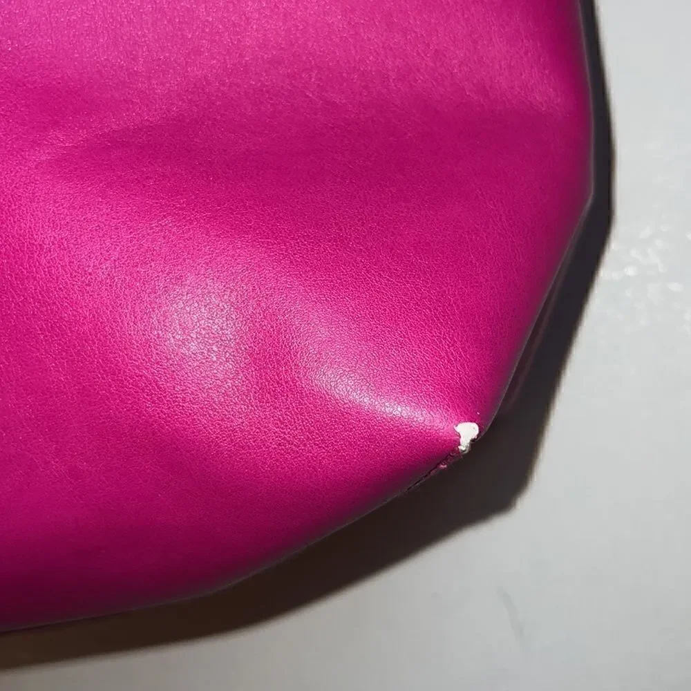VICTORIA’S SECRET Barbie Pink Faux Leather Tote Bag